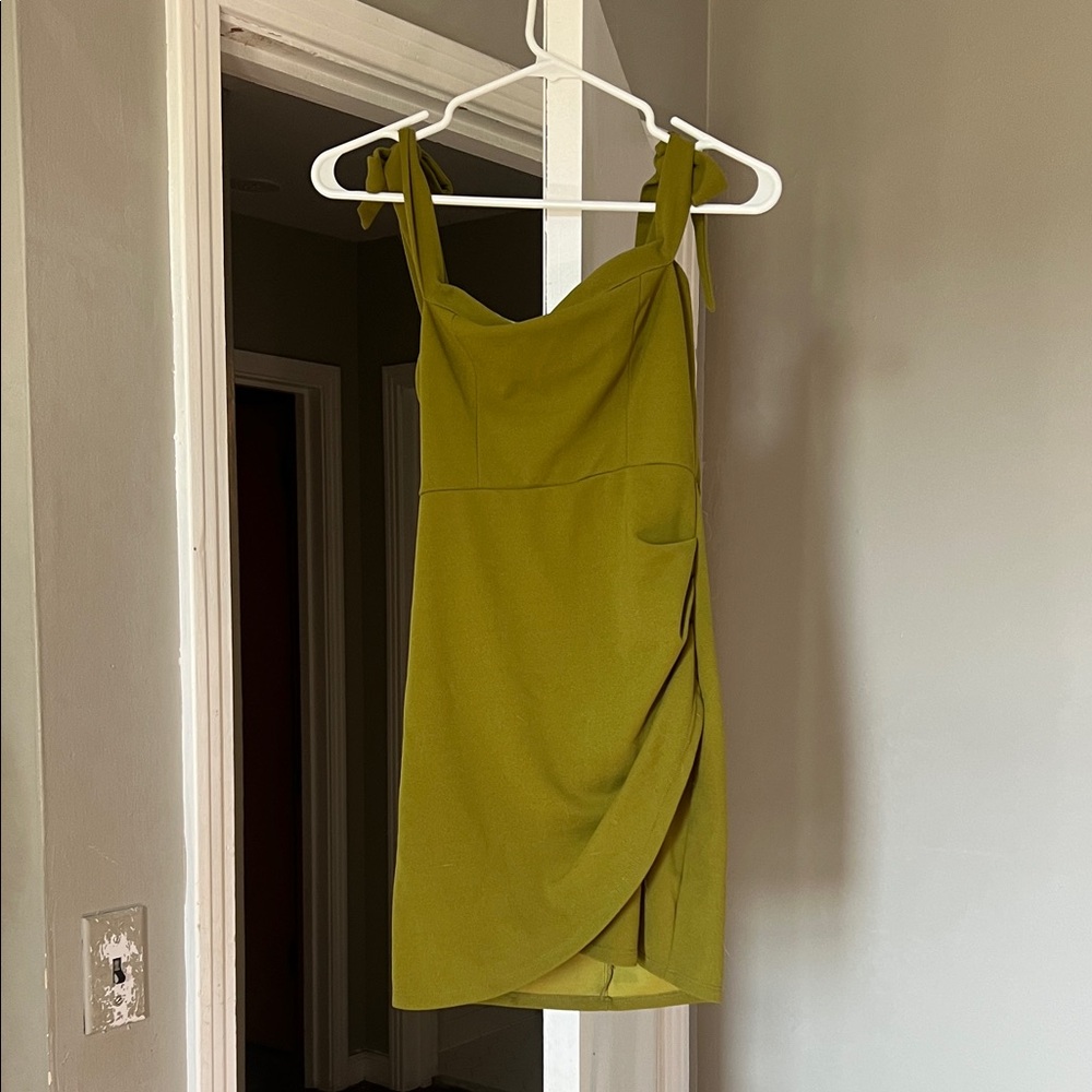 Blue Blush Olive Mini Dress